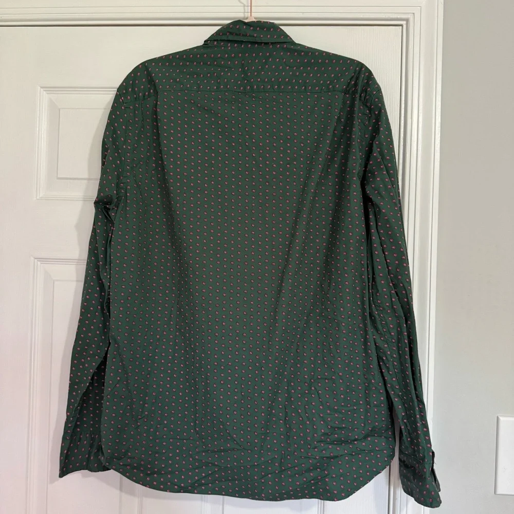 J. Crew Mercantile Slim Fit Men’s Button Up Shirt Large